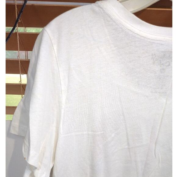 Vintage Rainforest Cafe Nashville Logo T-Shirt White Glitter WILD XXL 90s - Picture 5 of 8